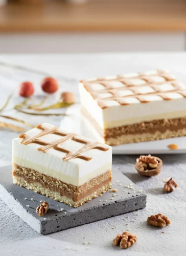 Handgemachter Knusper-Kuchen mit zartschmelzendem Karamell und weißer Schokolade. Ein süßes Meisterwerk aus unserer Leipziger Backstube, gebacken mit 100% natürlichen Zutaten und ganz ohne chemische Zusätze.
